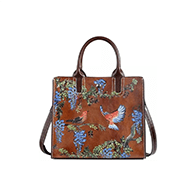 Women's Casual Handbag Floral Handbag Women's Handmade Large Capacity Shoulder Messenger Bag